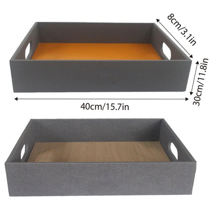 Hotel Shoe Basket Storage Tray for Leather Goods Organiser in Guest Rooms
