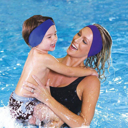 Adjustable Waterproof Swimming Headband for Ear Protection Unisex Diving Use