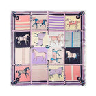 90x90cm Women Silk Satin Wrap Professional Lady Summer Beach Large Square Scarf - Aimall