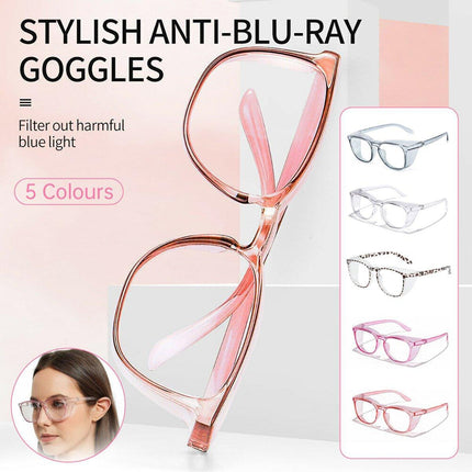 Anti Blue Light Anti Fog Dustproof Goggles Clear Glasses Pollen Sand Protection