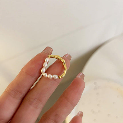 Gentle Adjustable Elastic Rope Ring for Women Stretchable Jewelry Fashion