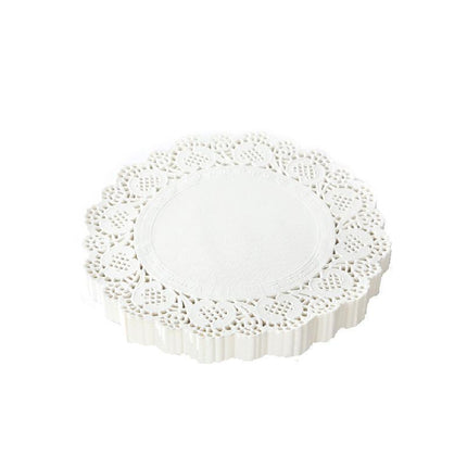 250pcs Baking Parchment Paper Flower Design Kitchen Oil Absorbing Cake Liners