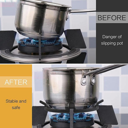 Wok Trivet Universal Gas Stove Cast Iron Wok Trivet Support Ring Cooktop Range A - Aimall