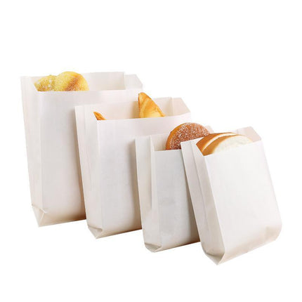 1000PCS Oil-proof Takeaway Paper Bags for Premium Takeout Supply - Aimall