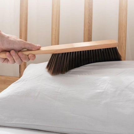 Household Log Color Soft Rubber Hair Long Handle Cleaning Brush Dusting Brush