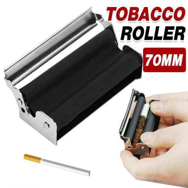 70MM Portable Tobacco Cannabis Joint Roller Maker Cigarette Rolling Machine DIY - Aimall