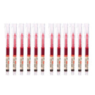 6/12Pcs 0.5mm Straight Liquid Rollerball Pens Stationery School Office Supplies - Aimall