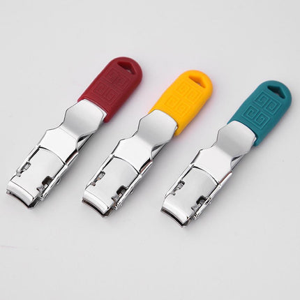 Tricolor Nail Clippers Set Stainless Steel Professional Hand Care Cutter Tool