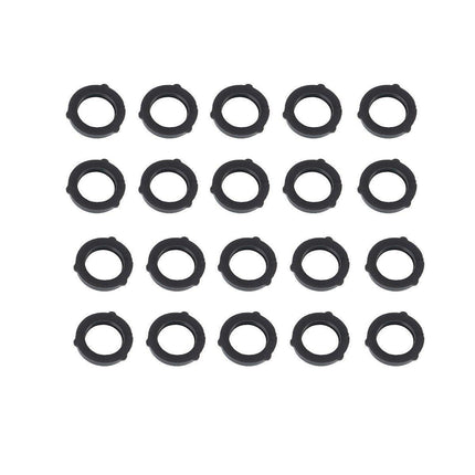 100pcs Silicone Rubber Seal Gasket Ring for Pipe Fitting Water Leak Proof