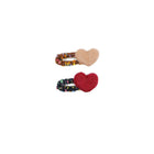 Dopamine Wool Felt Heart Hairpin Cute Plush Hair Clip Fashion Accessories
