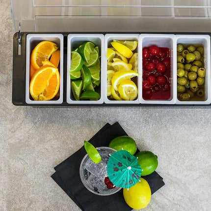 Multi Compartment Fruit Box Food Storage Container for Fresh Fruit Preservation