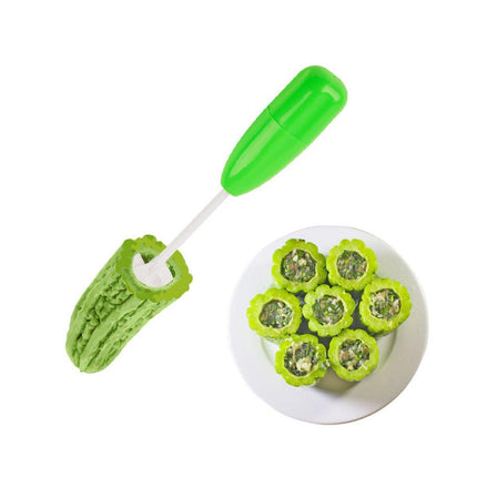 2Sets Fruit and Vegetable Corer Multifunctional Kitchen Gadgets for Easy Cutting
