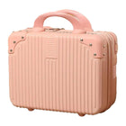 Portable Womens Mini Luggage Case Lightweight Large Capacity Cosmetic Bag