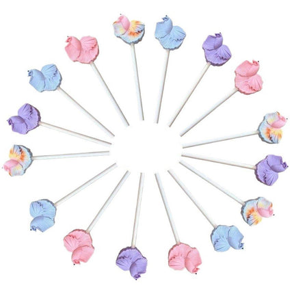 Fish Teaser Stick Interactive Training Pen Toy for Fish Tank Fun and Engagement
