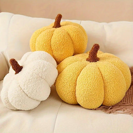 Soft Plush Pumpkin Pillow Cushion Sofa Living Room Bay Window Decor Indoor Toy