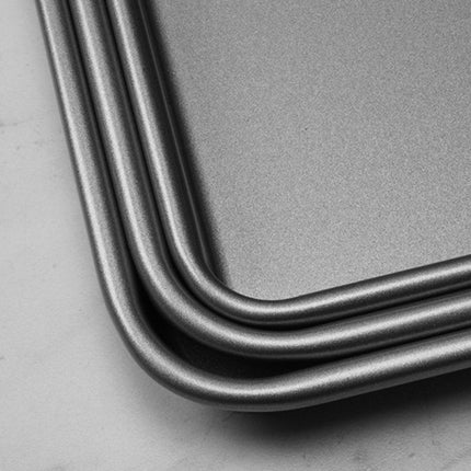 3pcs Rectangular Baking Pan Set Nonstick Oven Bakeware Mould for Home Cooking