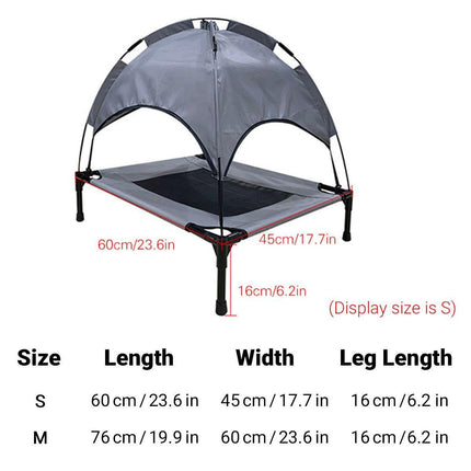 Portable Pet Travel Tent Foldable Dog Cat Camping Shelter Outdoor Summer Nest
