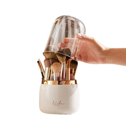 Luxury Cosmetic Brush Box Dustproof Makeup Storage Box for Lipstick Eyebrow Pen