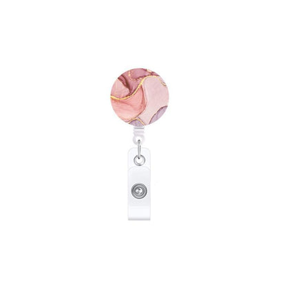 1-4X Retractable Nurse Badge Reel Clip Holder Students Doctor ID Card Holders - Aimall