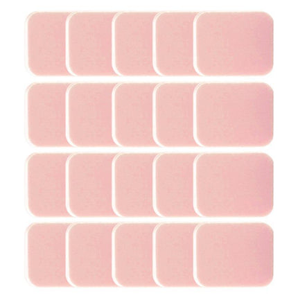 20PCS Powder Makeup Sponges Round/Square Foundation Blender Sponge Powder Puff - Aimall