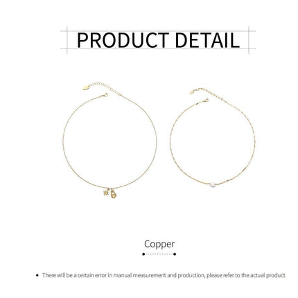 European and American Simple Niche Design Pendant Necklace for Women Fashion