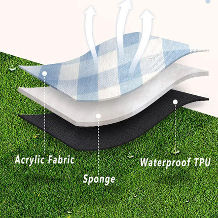 Picnic Mat Moisture Proof Outdoor Tent Grass Beach Cloth Camping Mat for Travel