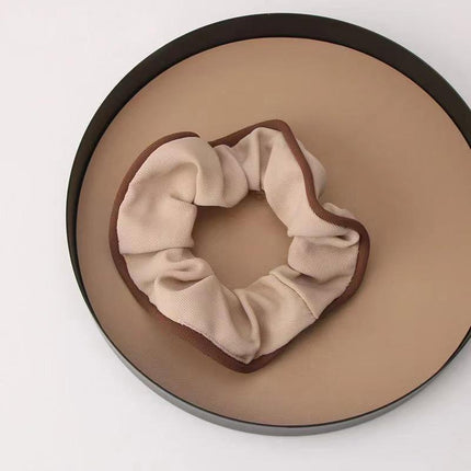 Large Scrunchies Silk Satin Elastic Hair Hair Bands Rope Tie Ponytail Accessory - Aimall