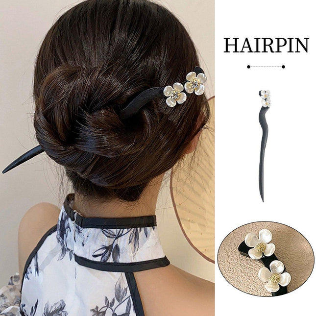 Chinese Style Epiphyllum Hairpin Hanfu Headdress Elegant Accessories Women