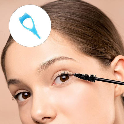 3 In 1 Eyelash Mascara Makeup Guard Protect Tool Applicator Curler Comb Lashes - Aimall