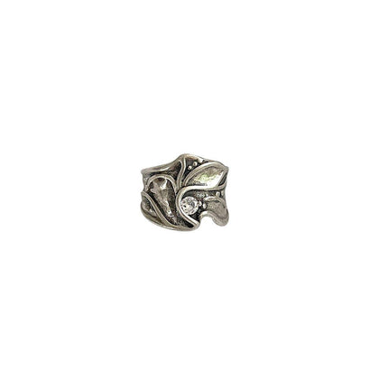 Non-Fading Hip Hop Open Ring for Girls Stylish Adjustable Fashion Jewelry