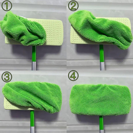 10PCS Replacement Mop Cloth Water Absorbent Wet Dry Refill Cover Household Tool