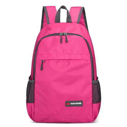 Waterproof Folding Backpack Lightweight Outdoor Leisure Bag Large Capacity