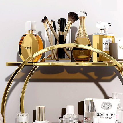 Large Capacity Cosmetics Storage Rack Home Organizer for Desktop Makeup Storage