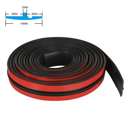 Car Windshield T-Shape Sealing Strip Window Gap Weatherproof Trim Roof Seal