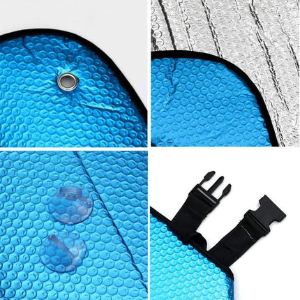 Windshield Sunshade Thicken 5-Layer Insulation Sun UV Rays Bubble Shield Cover