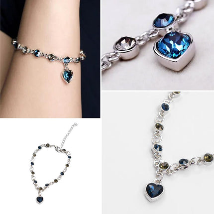 Womens Constellation Bracelet Set Simple Love Zodiac Jewelry All in One Gift