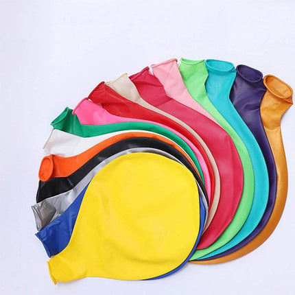 15PCS 36 Inch Large Round Balloons Party Decor KTV Bar Atmosphere Latex Balloons