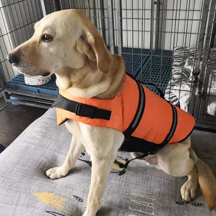 Dog Life Jacket Pet Safety Vest Swimming Boating Float Aid Buoyancy Lifesaver Green - Aimall