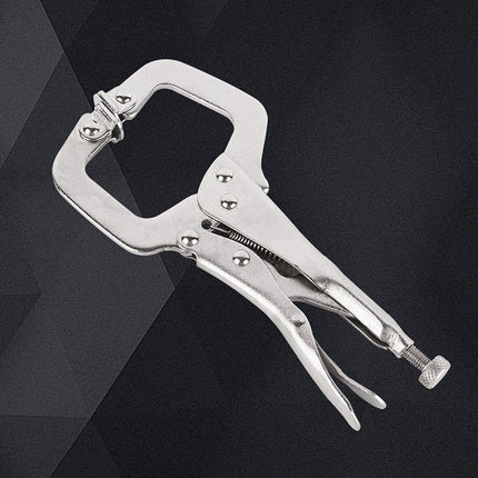 4PCS C-Type Pliers Set Pipe Clamp Square Jaw Pliers Manual Grip Hand Tool