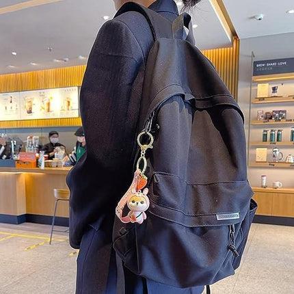 Cartoon Chinese Zodiac Furtune Shiba Inu Design Keychain Backpack Car Pendant - Aimall