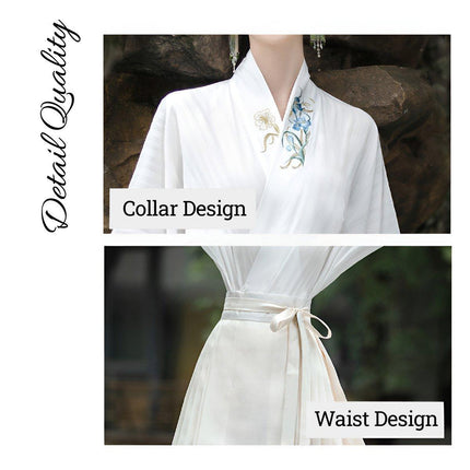 New Chinese Style Hanfu Set Slimming Horse Skirt Daily Wear Fairy Skirt Girls