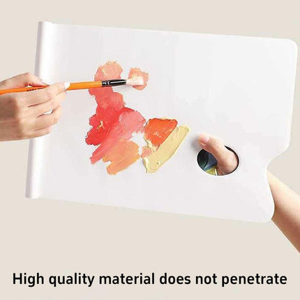 2PCS Double Sided Disposable Paper Palette Tear Wash Free for Acrylic Oil Paint