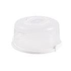 Reusable Plastic Cupcake Carrier Box Transparent Handle Cake Container