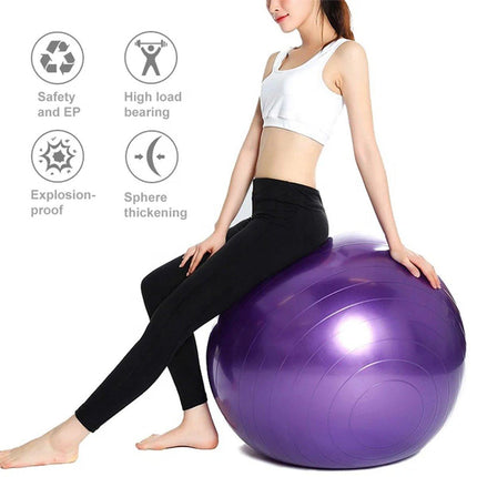 Explosion-Proof Thickened Inflatable Yoga Ball Massage Fitness Stability Ball
