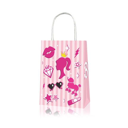 Barbie Kraft Bag With Rope