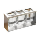3Holes Multifunctional Kitchen Storage Rack Built-in Storage Box Chopstick Holder