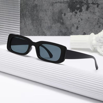4pcs Retro Small Square Sunglasses Unisex Shades for Men Women UV Protection
