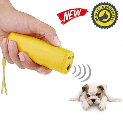 Ultrasonic Dog Barking Control Anti Bark Device Stop Repeller Train Tool Trainer - Aimall