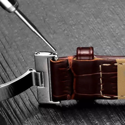 Wrist Watch Band Repair Tool Kit Spring Bar Pins Link Remover Tools Watchmakers - Aimall