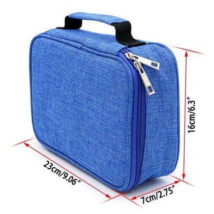 Large Capacity Waterproof Pen Pouch Pencil Case Student Stationery Storage Bag